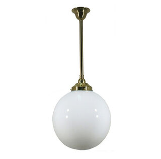 Gloss Sphere 12 inch Brass Rod