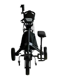 4-Wheel Swivel Trundler - Black