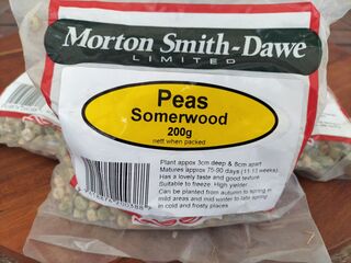 Pea Seeds - Somerwood 200g