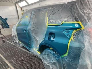 Paint after repairs