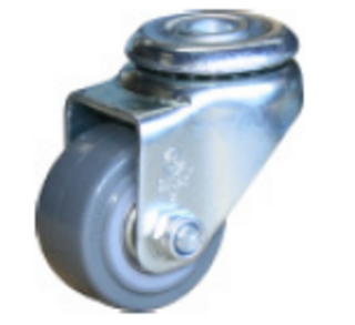 Heavy Industrial Polyurethane Castor Wheel - Swivel Bolt Hole