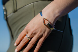 Sterling Silver Jump Bangle