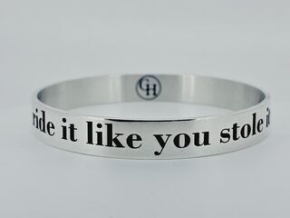 Ride it like you stole it!