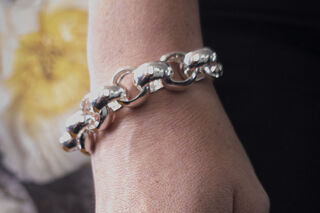 Sterling Silver Belcher Chain Bracelet