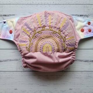 Embroidered Cloth Nappy