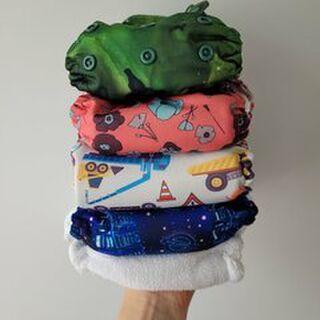 Secondhand Cloth Nappy Pack