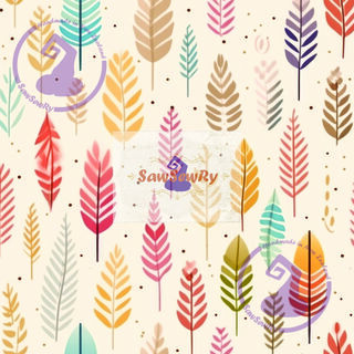 Rainbow Feathers