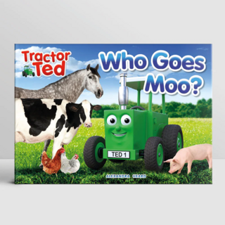 Tractor Ted Who Goes Moo Story Book