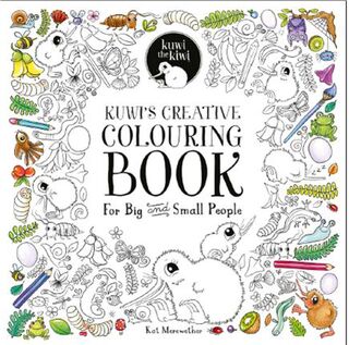 Kuwis Creative Colouring Book for Big and Small People