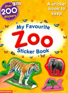 My Favourite Zoo Sticker Book