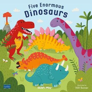 Five Enormous Dinosaurs (soft cover)