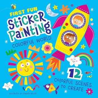 First Fun Sticker Painting Colourful World