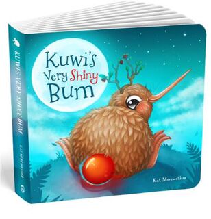 Kuwis Very Shiny Bum Board Book