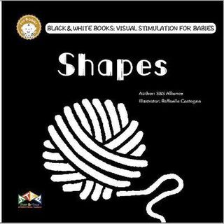 Black and White Books Shapes