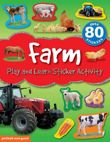 Farm Play and Learn Sticker Activity Book