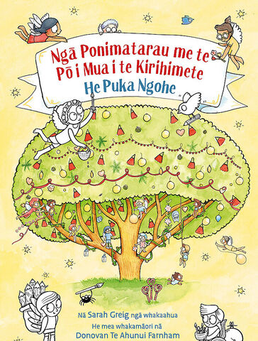 Nga Ponimatarau me te Po i Mua i te Kirihimete (Fairies Night Before Christmas Activity Book)