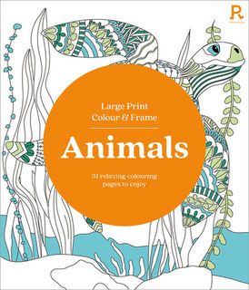 Large Print Colour & Frame - Animals
