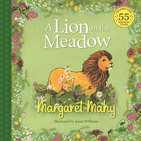 A Lion in the Meadow Board Book