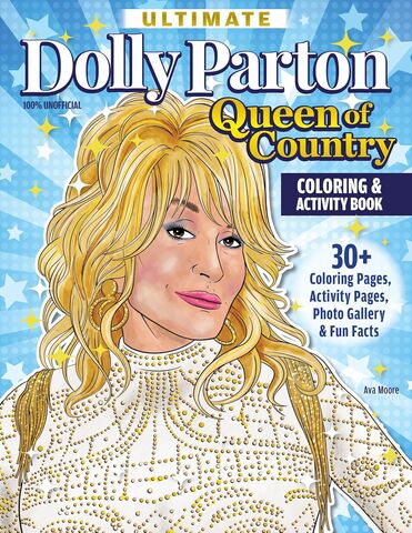 Ultimate Dolly Parton Queen of Country Coloring Book