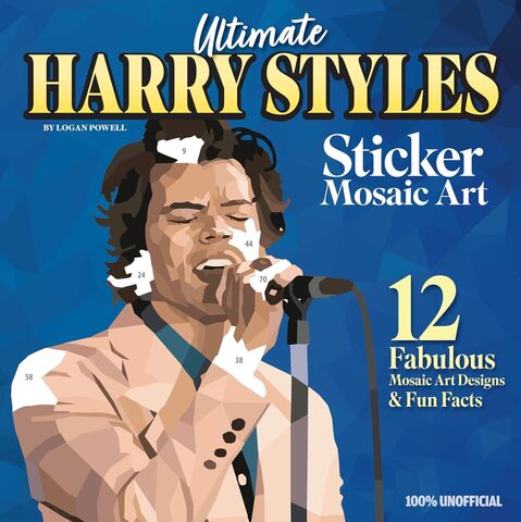 Ultimate Harry Styles Sticker Mosaic Art Book