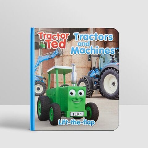 Tractor Ted Tractors and Machines Lift The Flap Book