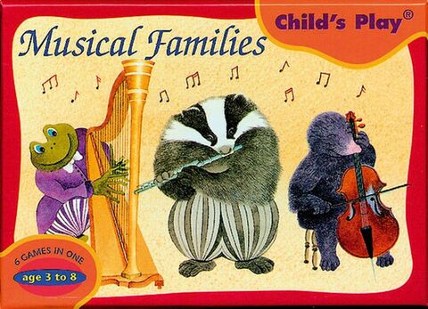 Musical Families Card Game