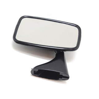 M68991E L/H Black painted stainless steel door mirror