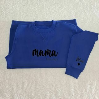 Dark Blue Personalised Mama Sweater