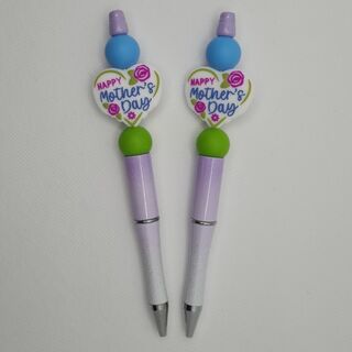 Silicone Bead Pen - Happy Mother's Day