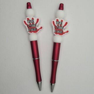 Silicone Bead Pen - True Crime Junkie