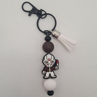 Jason - Silicone Bead Keychain