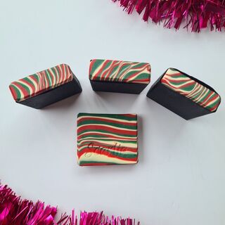 Christmas Stripes Soap 130g