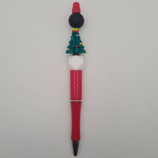 Christmas Tree Silicone Bead Pen