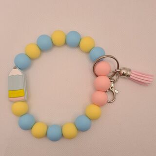 Pencil Silicone Bead Wristlet