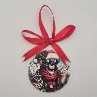 Christmas Skeleton Ornament