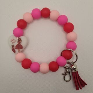 Lovely Time Silicone Bead Wristlet