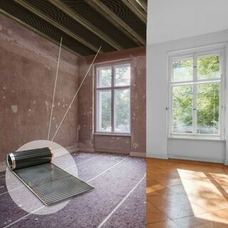 Foil Heating - Ceiling / Floor & Mirror Demisters