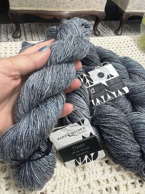 Flaxen - by HandMaiden Fine Yarns