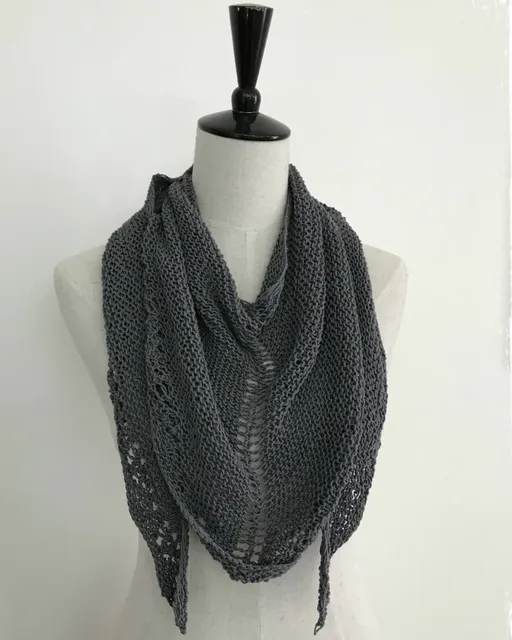 Studio Linen Shawl - Knitting Pattern
