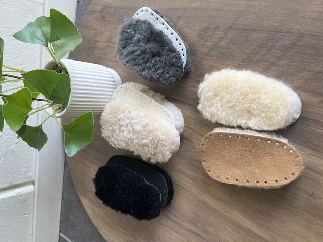 Sheepskin Bootie Soles