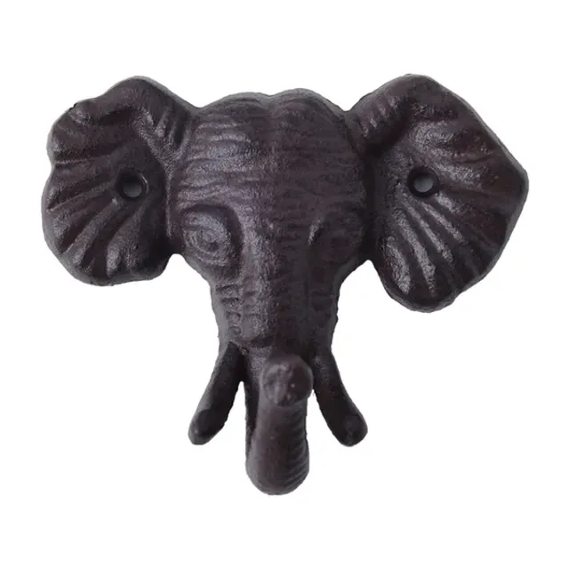 Elephant - Decorative Cast Iron Hook