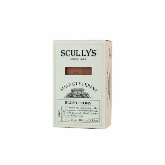 Blush Peony Glycerine Soap Boxed