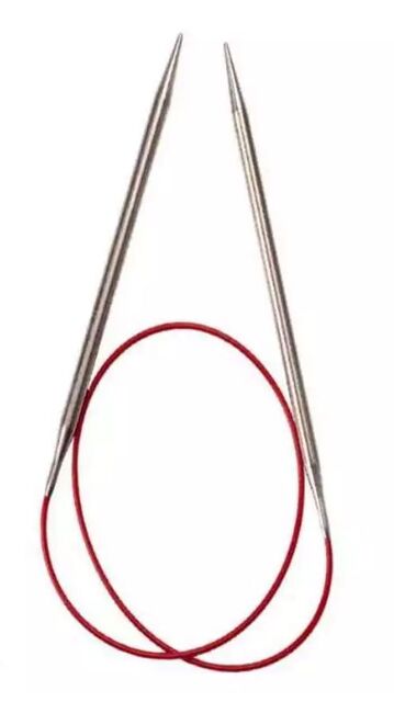 Red Lace Fixed Circulars - 30cm