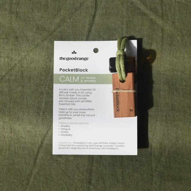 Pocket Block -Calm - The Good Range