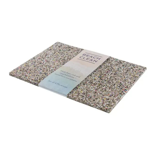 LIGA Beach Clean Rectangle Placemat - Set 4
