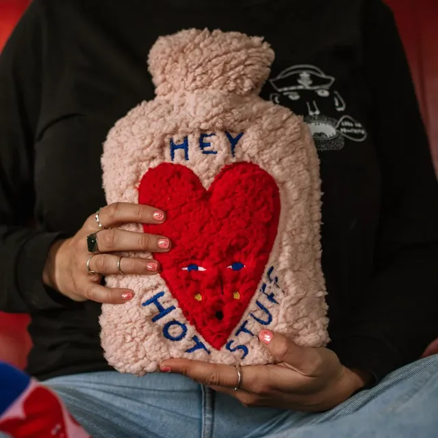 Hot Water Bottle - Hey Hot Stuff - by Studio Soph