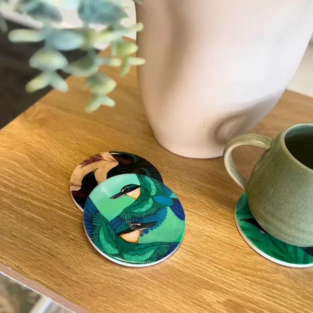 Sacred - Ceramic Coaster - Kathryn Furniss