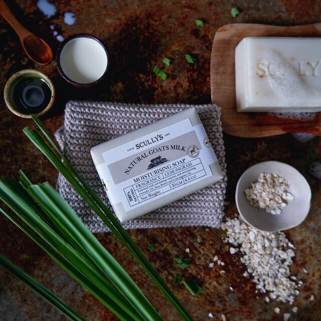 Scullys Goats Milk Lemongrass Soap