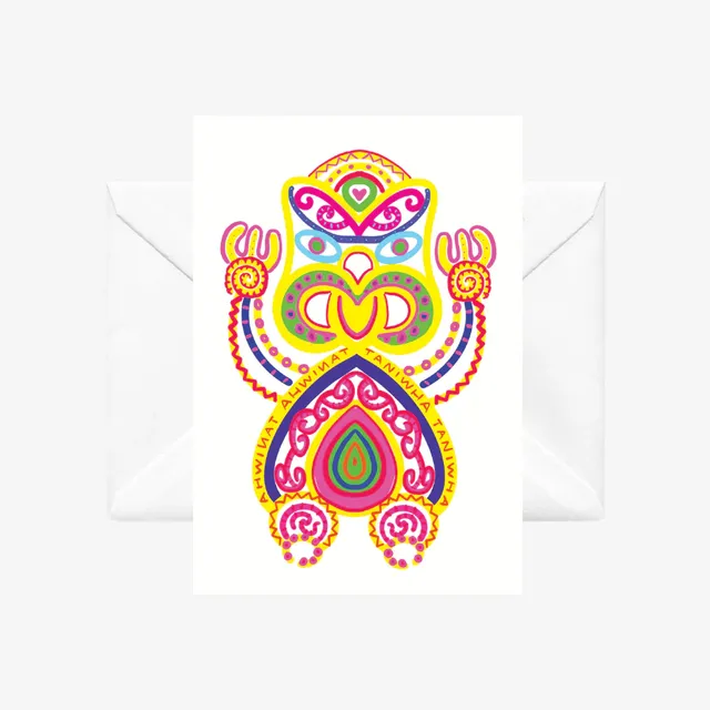 Card - Taniwha Wheku - Lissy & Rudi
