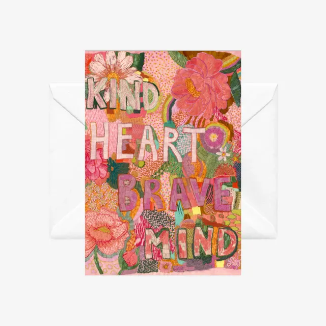 Card - Kind Heart - Fleur Woods